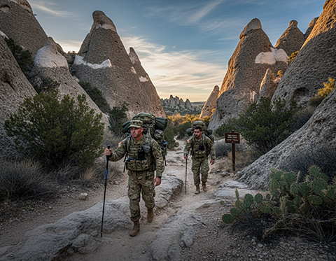 Tent Rocks Slot Canyon Trail